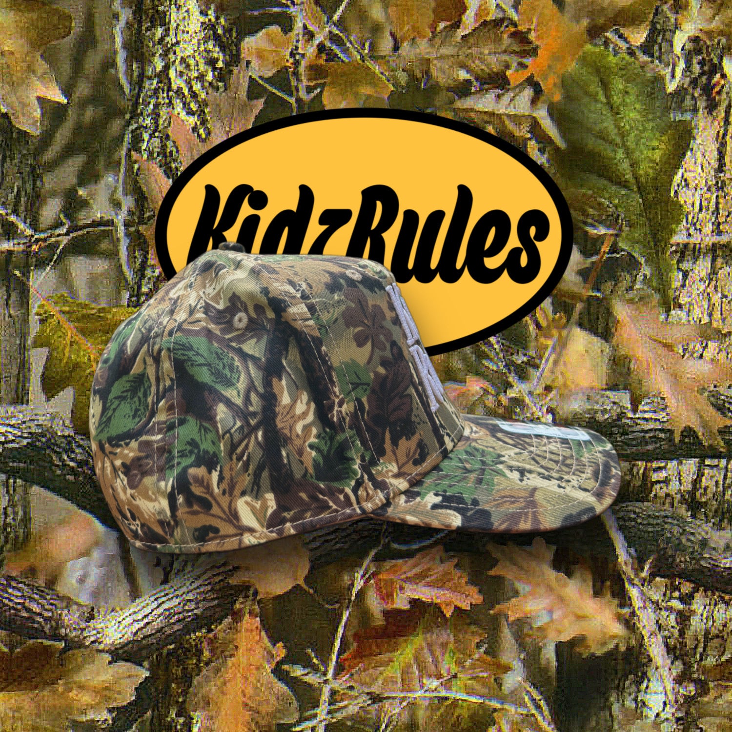 KIDZ RULES “CAMMO LEAF”