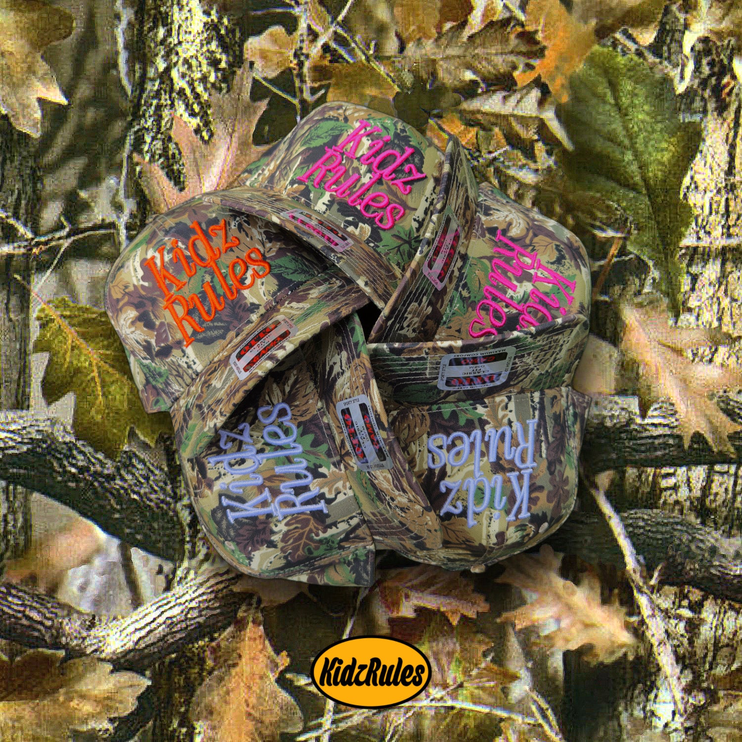 KIDZ RULES “CAMMO LEAF”